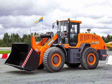 Фронтальные погрузчики - UMG Фронтальный погрузчик (колесный) TL155 