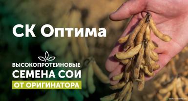 Семена сои - СК Оптима семена сои 