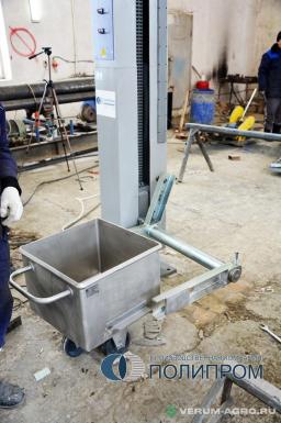 Оборудование для мясопереработки - ПОЛИПРОМ Подъёмный опрокидыватель 