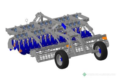 Бороны - БЕЛАГРОМАШ ДМ-4х2СП Дисковый мульчировщик