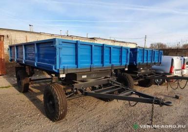 Прицепы для с/х техники - ЕСХТ Тракторный прицеп 2ПТСЕ-4,5 