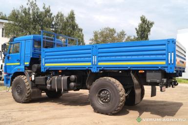 Грузовой автотранспорт - КАМАЗ 43502-6024-66 Автомобиль бортовой вездеход односкатный 4х4