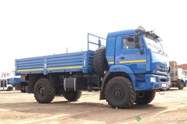 Грузовой автотранспорт - КАМАЗ 43502-6024-66 Автомобиль бортовой вездеход односкатный 4х4