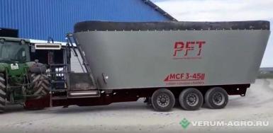 Кормораздатчики-смесители - PFT MCF 3-45