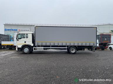 Грузовой автотранспорт - SITRAK HOWO T5G Бортовой с тентом (шторник)
