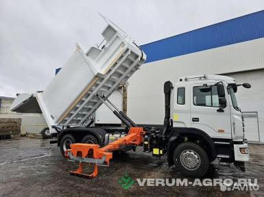 Коммунальные машины - АВТОКРАФТ мусоровоз 20 кубов  боковая загрузка