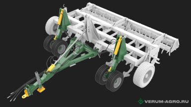 Плуги и глубокорыхлители - ЗАВОД ИМЕНИ МЕДВЕДЕВА Полуприцепной Глубокорыхлитель ГРП-5.01 