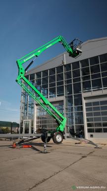 Подъемники - АИСТ 18 ЭЛЕКТРО Прицепной гидравлический подъемник