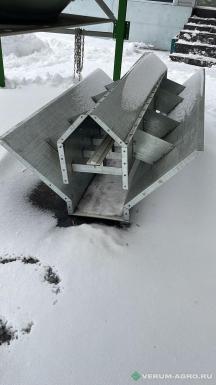 Транспортировка зерна - КОМПЛЕКС АГРО Конвейер скребковый  К100/12/30гр./2