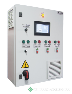 Насосные станции - МФМК Шкаф управления на 2 насоса АШУ40-360-54КЧП-22С Шкаф управления на 2 насоса АШУ40-360-54КЧП-22С