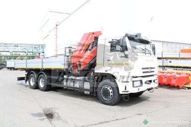 Грузовой автотранспорт - КАМАЗ Бортовой автомобиль 65117-104020-49 с КМУ ИМ-320 