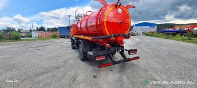 Специальные автомобили - КАМАЗ 53605, Ассенизатор (вакуум) 12 к.м., рестайлинг 2 4х2, насос КО-510, кондиционер