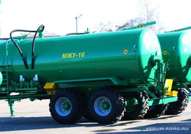 Разбрасыватели удобрений - БОБРУЙСКАГРОМАШ МЖУ- 16 МЖУ- 16