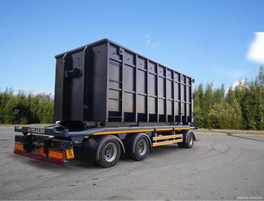 Прицепы для автомобилей - V-TRAILER прицеп-пухтовоз VTR320