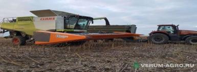 Жатки и оборудование для комбайнов - ORANGE SEED Жатка для уборки подсолнечника ОSFH7800 7,8 метра  с адаптером