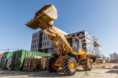 Фронтальные погрузчики - АМКОДОР Погрузчик универсальный АМКОДОР 342С4