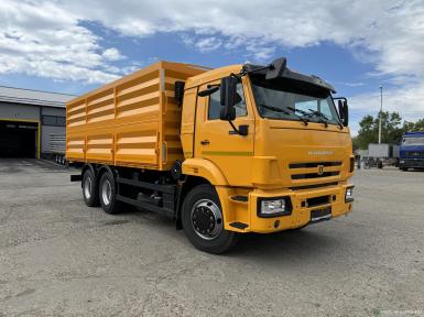 Грузовой автотранспорт - КАМАЗ 653514 бортовой зерновоз 28 куб.м