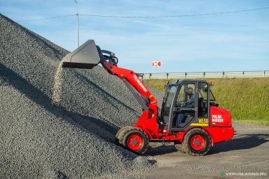 Мини-погрузчики - POLAR BADGER WL50 