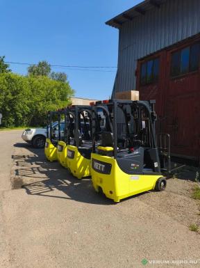 Прочее - YETT ERM13 mini li-ion ZSM450-SS вилочный электрический мини-погрузчик