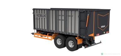 Прицепы для с/х техники - KOBLiK Полуприцеп тракторный TM 230