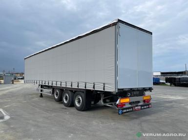 Полуприцепы - ИНТЕРПРИЦЕП 853330 ПОЛУПРИЦЕП ШТОРНЫЙ 16.5 м.