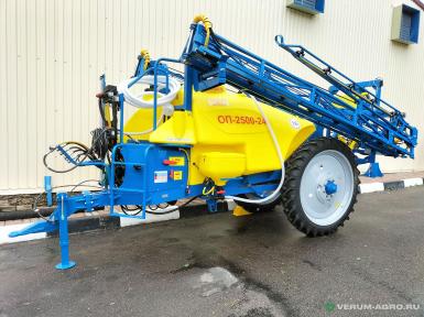 Опрыскиватели прицепные - РЕМКОМ ОП-2500-24 опрыскиватель прицепной с компьютером и миксером