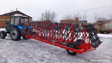 Бороны - КОЛОС БЗУ-Агро-14 Угол наклона боронок 45°, в комп