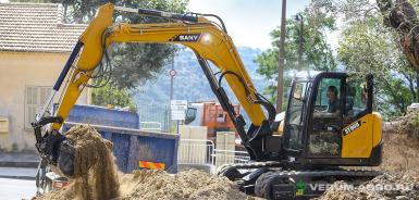 Экскаваторы - SANY SY80U Гусеничный экскаватор