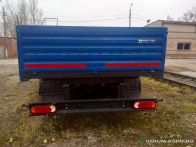 Прицепы для автомобилей - ТЗА 589301-0810130-04, бортовой прицеп 3-х осный оси PLANT, г/п 15,5 т, платформа 8068х2476х730 мм