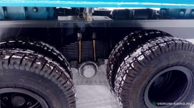 Кормораздатчики-смесители - СМСЗ АКМ-14, 14 м3, балансир. подвеска, 2-х стор. разд вертикальный