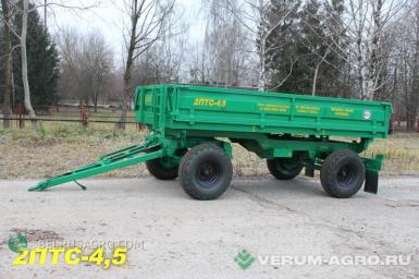 Прицепы для с/х техники - БОБРУЙСКАГРОМАШ Прицеп тракторный  2ПТС-4,5