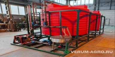 Растворные узлы - АГРО ЛЭНД Мобильный растворный узел РУ