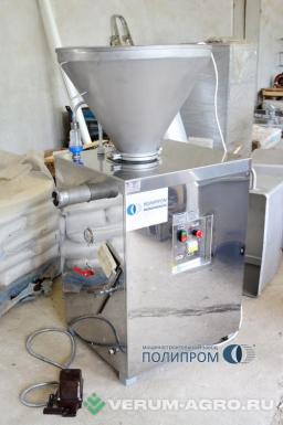 Оборудование для мясопереработки - ПОЛИПРОМ Шприц «ВШУ-1М» с преобразователем частоты и педаль 