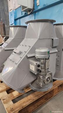 Транспортировка зерна - АГРО-ЦЕНТР Клапан перекидной Ø200, Ø260,  Ø300 механический и с электроприводом