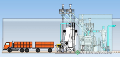 Зерноочистительное оборудование - ПОЛЫМЯ Линия подготовки зерна и семян ЛПЗС-5 УЕШМ.ЛПЗС.Т.07-23.00.00.000-1