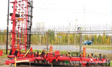 Культиваторы - АГРОПРОМТЕХНИКА КУЛЬТИВАТОР  КППК-6,0 рама 4-х ряд., выравниватель, S-обр. стойка