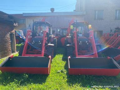 Колесные тракторы - ЧЛМЗ Экскаватор погрузчик ЭО-2101 Челюстной ковш, смещаемая ось копания