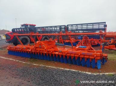 Бороны - БЕЛАГРОМАШ Борона дисковая складная  БДС-8х2П со сдвоенным катком