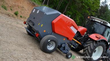 Пресс-подборщики - METAL-FACH Z-562 с центральной смазкой и обмоткой в шпагат