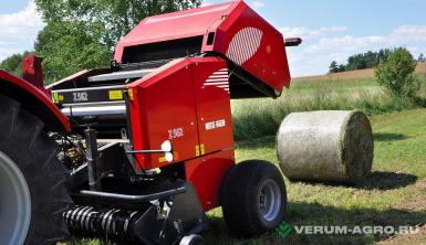 Пресс-подборщики - METAL-FACH Z-562 с центральной смазкой и обмоткой в шпагат