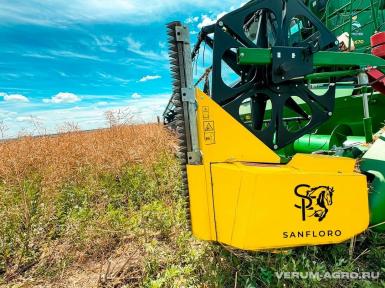 Жатки и оборудование для комбайнов - SANFLORO «RAPE FIORE» ПРИСПОСОБЛЕНИЕ ДЛЯ УБОРКИ РАПСА Под все, по индивидуальному заказу