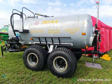 Прочее - БОБРУЙСКАГРОМАШ Машина для внесения жидких органических удобрений МЖТ-Ф-6 (оцинкованная)