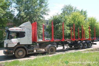 Полуприцепы - ЧМЗАП 99064-0540-01 сортиментовоз