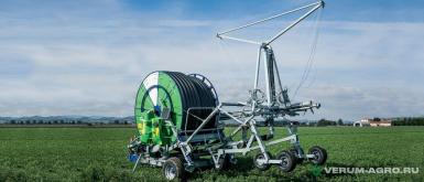 Дождевальные машины - IRTEC 44/50SL с 5-колесной тележкой для смещения полиэтиленового