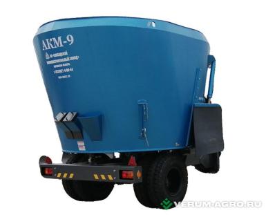Кормораздатчики-смесители - СМСЗ Агрегат кормовой АКМ-9 8 м³, 2-ух сторонняя раздача