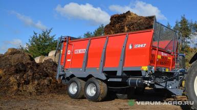 Разбрасыватели удобрений - METAL-FACH N-267/2 10 тонн