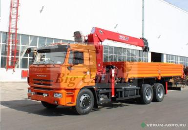 Грузовой автотранспорт - КАМАЗ Бортовой автомобиль 65115-3094-48(А5) с КМУ HorYong HRS-216