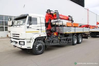 Грузовой автотранспорт - КАМАЗ Бортовой автомобиль 65117-104020-49 c КМУ ИТ-150 