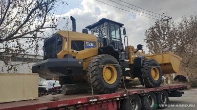 Фронтальные погрузчики - SEM 656F  Грузоподъемность 5500кг. Euro 5