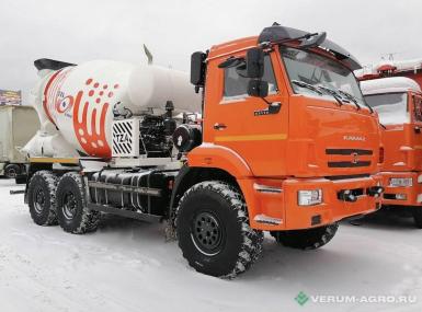 Грузовой автотранспорт - КАМАЗ Автобетоносмеситель ТЗА 5814Т6